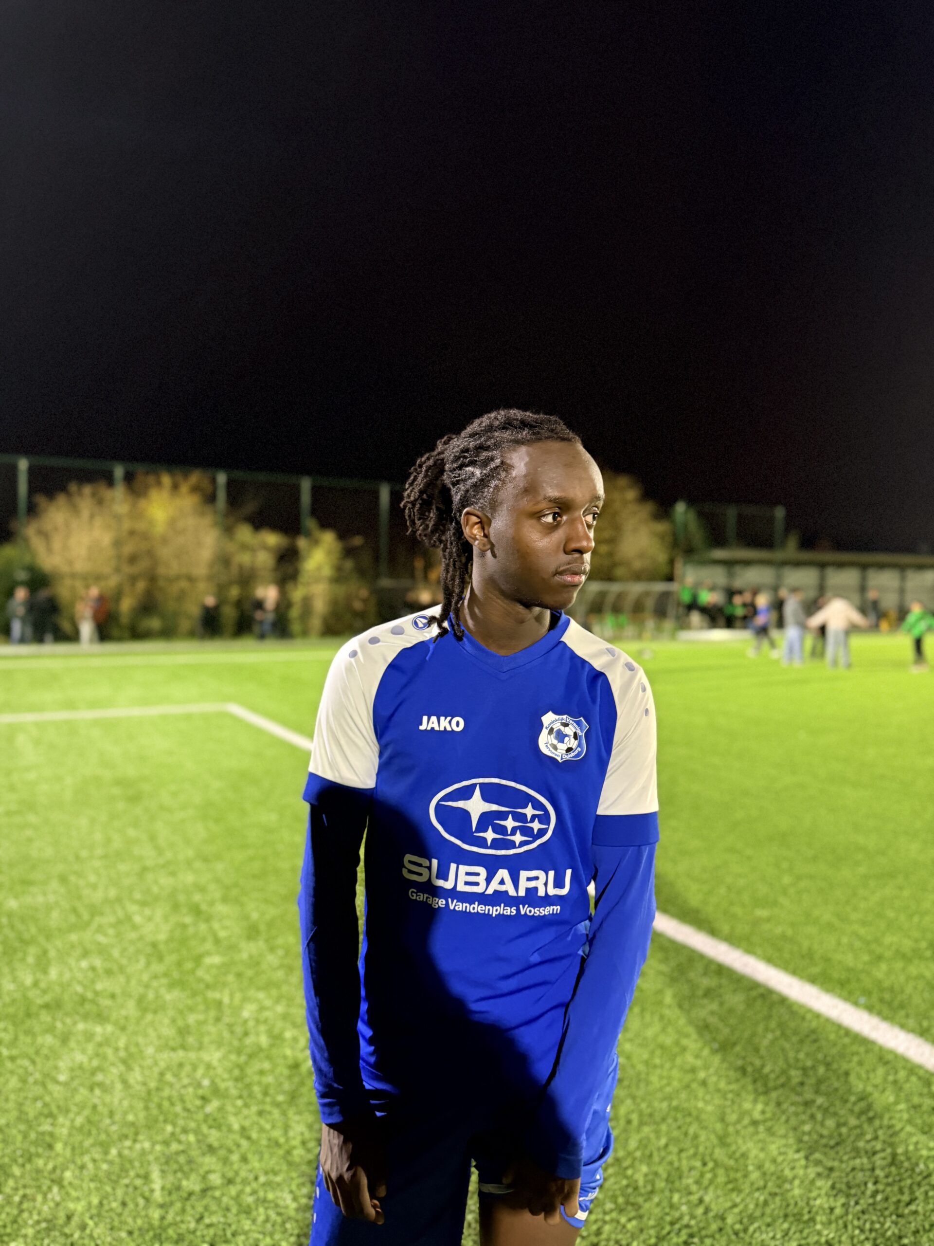 Antoine Gahoze na de match